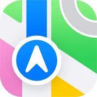 Apple Mapy logo